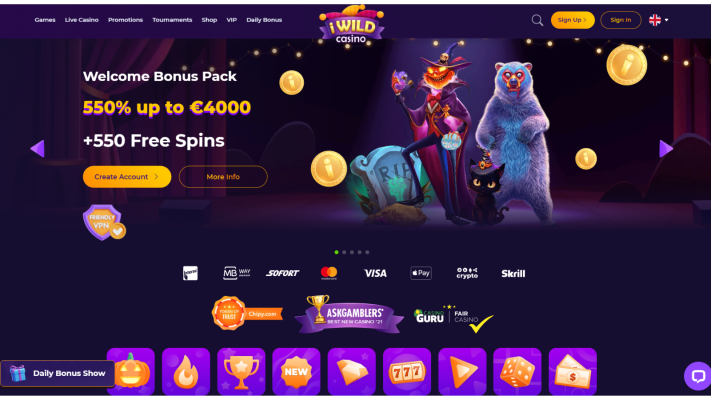 i Wild Casino