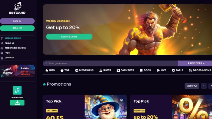 Betzard Casino preview Betzard Casino
