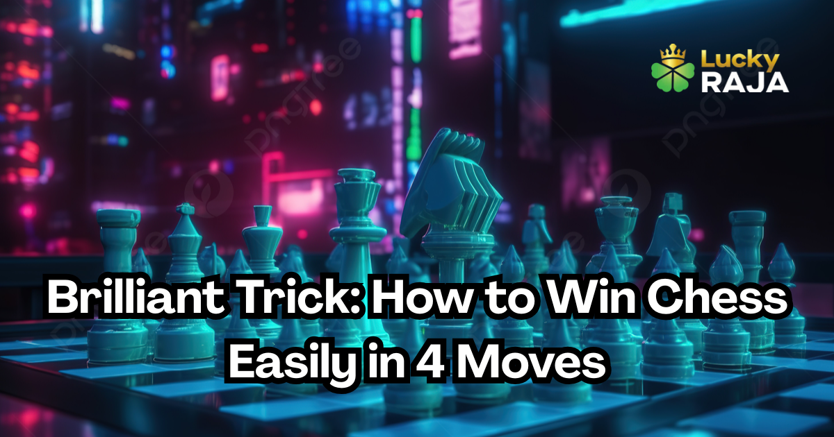 Brilliant Trick: How to Win Chess Easily in 4 Moves
