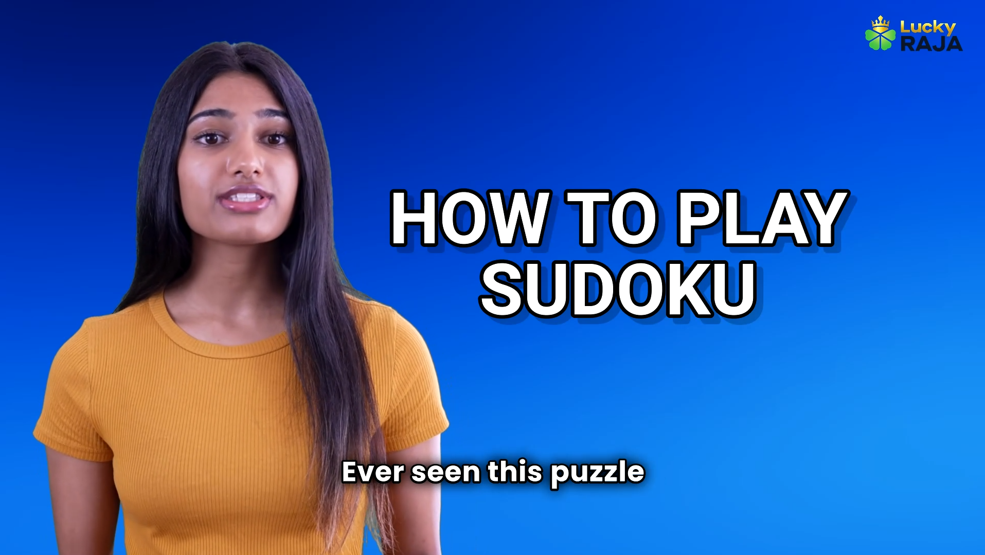 How to Play Sudoku | A Beginner's Guide 🎲| Luckyraja
