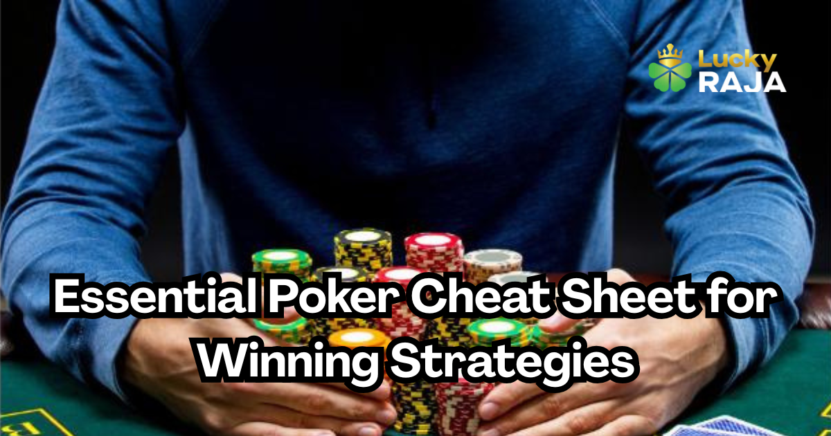 Essential Poker Cheat Sheet for Winning Strategies